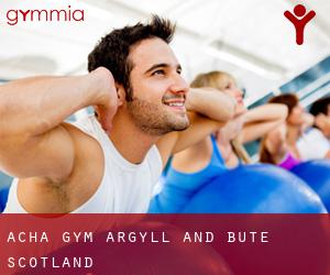 Acha gym (Argyll and Bute, Scotland)